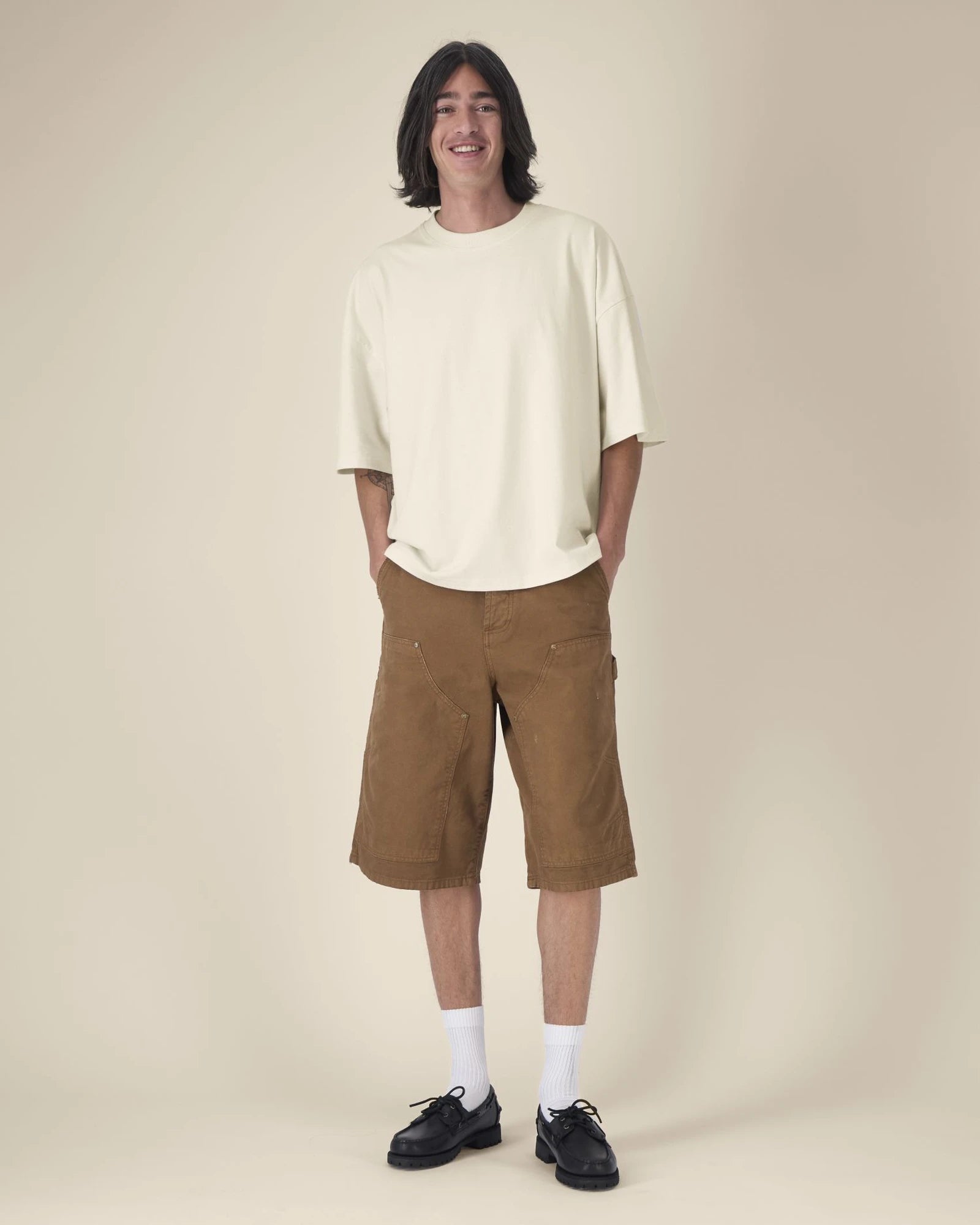 T-shirt unisexe coton recyclé Stanley/Stella Hypster à personnaliser - Natural Raw
