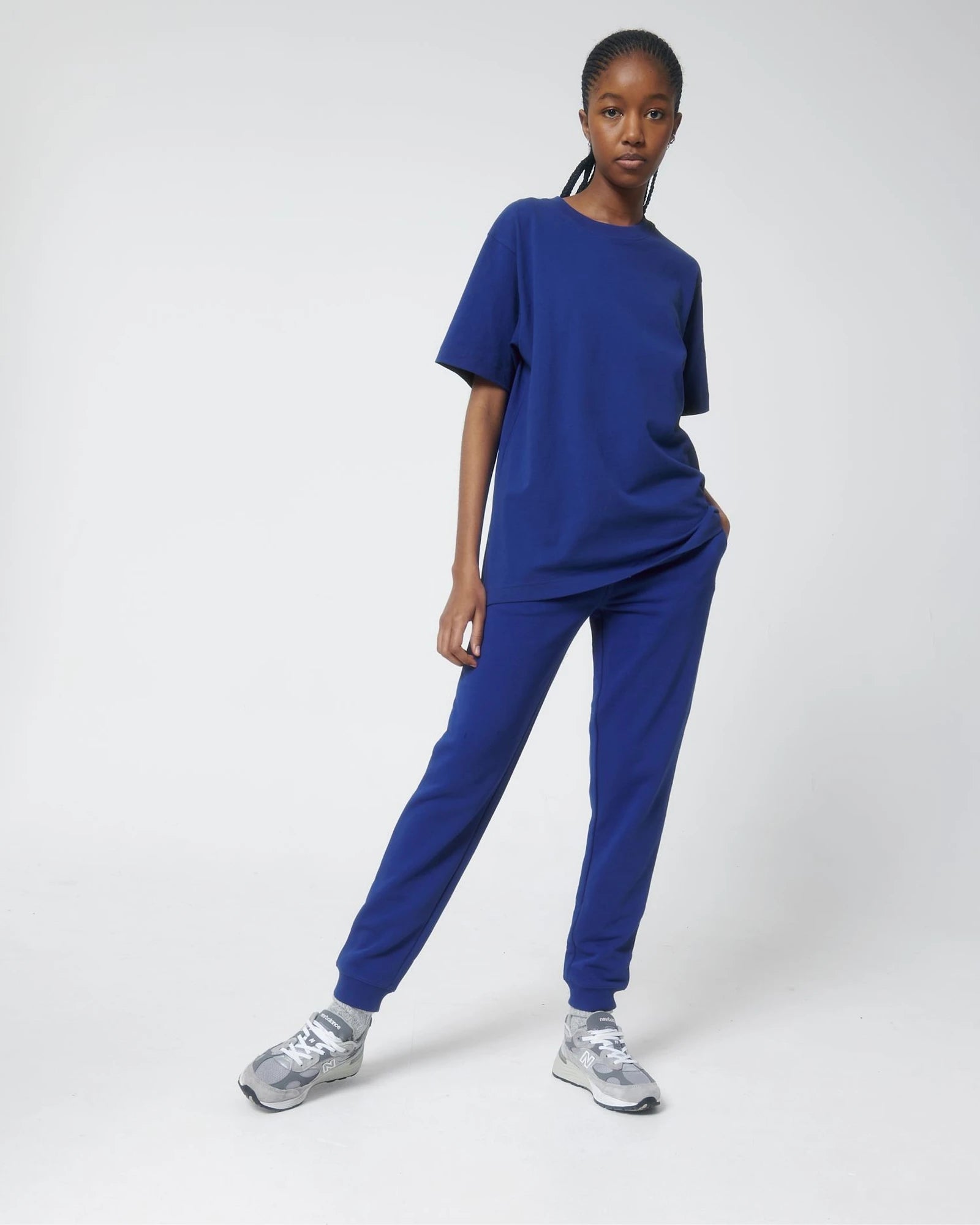 T-shirt coton bio Stanley/Stella Freestyler à personnaliser - Worker Blue
