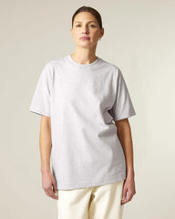 T-shirt coton bio Stanley/Stella Freestyler à personnaliser - Cool Heather Grey