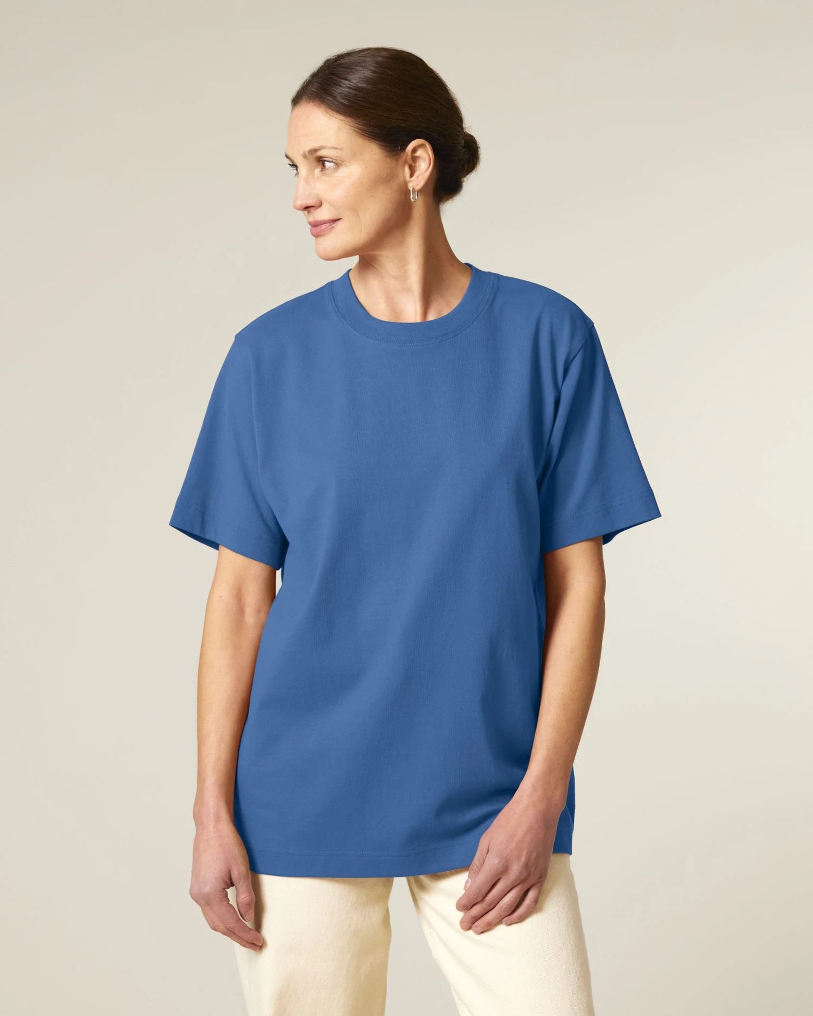 T-shirt coton bio Stanley/Stella Freestyler à personnaliser - Mindful Blue
