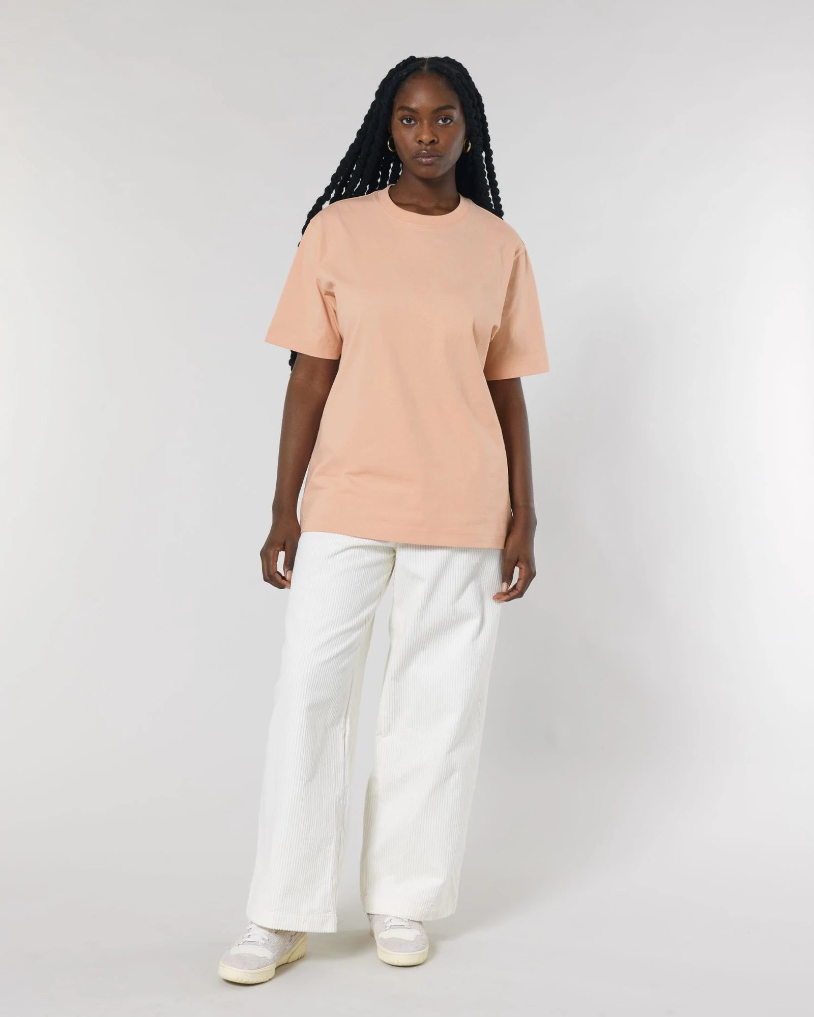 T-shirt coton bio Stanley/Stella Freestyler à personnaliser - Fraiche Peche
