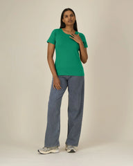 T-shirt femme coton bio Stanley/Stella Expresser 2.0 à personnaliser - Verdant Green