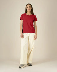 T-shirt femme coton bio Stanley/Stella Expresser 2.0 à personnaliser - Red