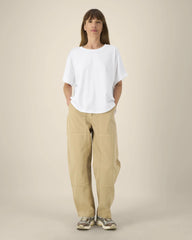 T-shirt femme oversized coton bio Stanley/Stella à personnaliser - White