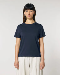 T-shirt femme coton bio Stanley/Stella Muser à personnaliser - French Navy