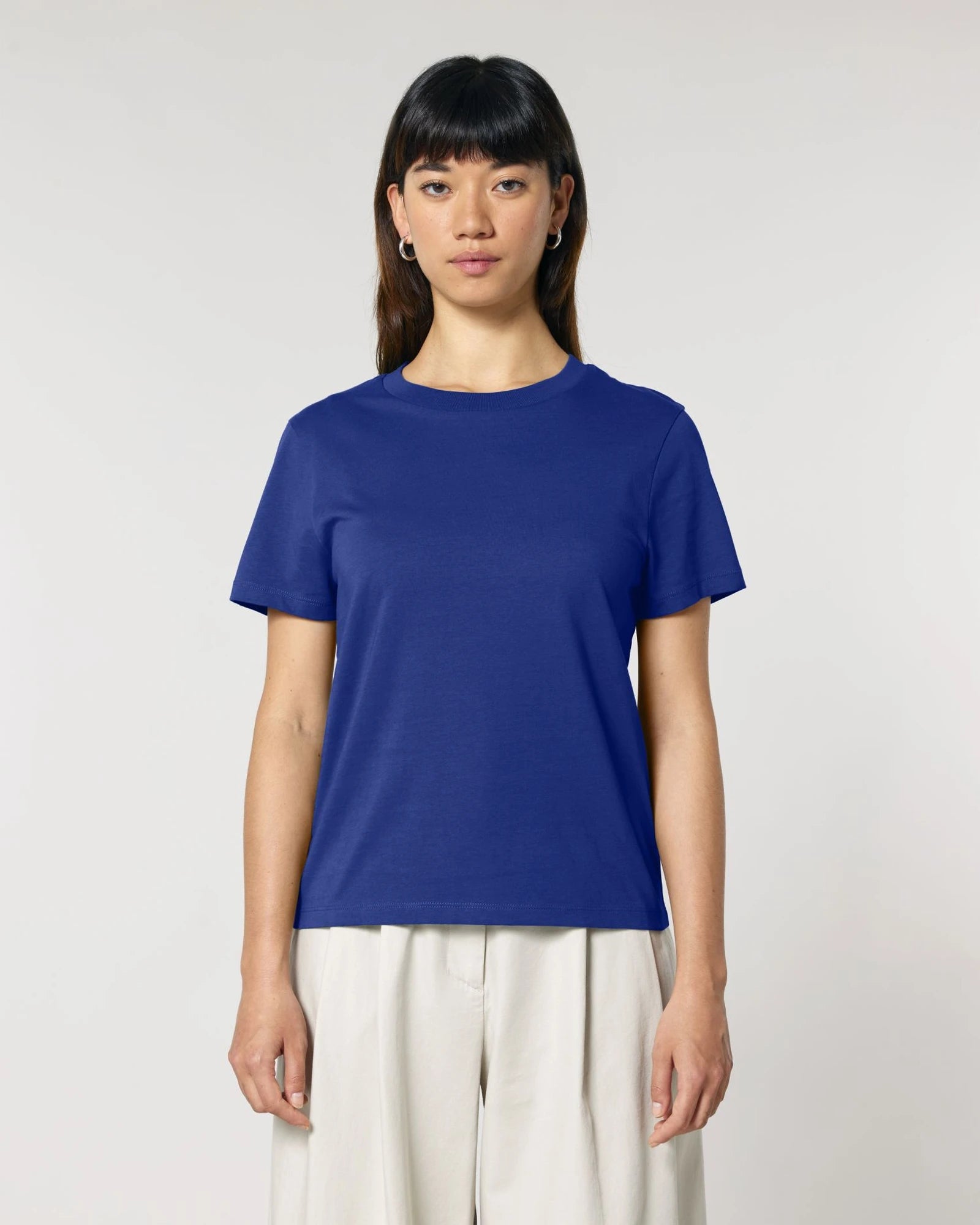 T-shirt femme coton bio Stanley/Stella Muser à personnaliser - Worker Blue