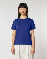 T-shirt femme coton bio Stanley/Stella Muser à personnaliser - Worker Blue