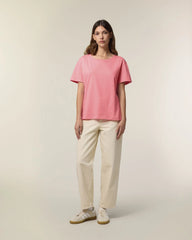 T-shirt coton bio Stanley/Stella Serena à personnaliser - Pink Joy