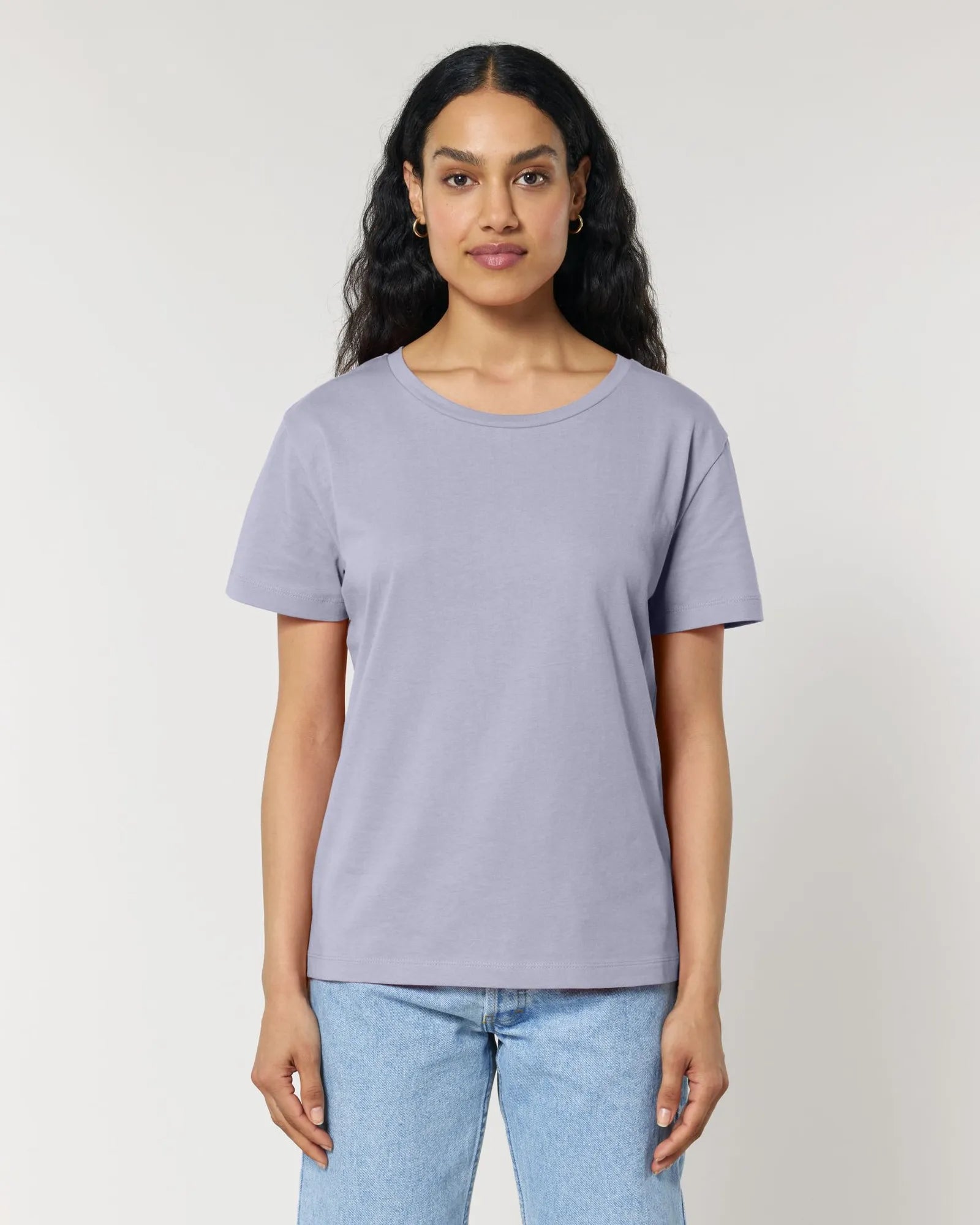 T-shirt coton bio Stanley/Stella Serena à personnaliser - Lavender