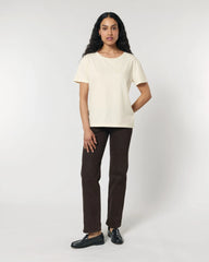 T-shirt coton bio Stanley/Stella Serena à personnaliser - Natural Raw