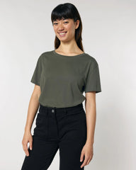 T-shirt coton bio Stanley/Stella Serena à personnaliser - Khaki