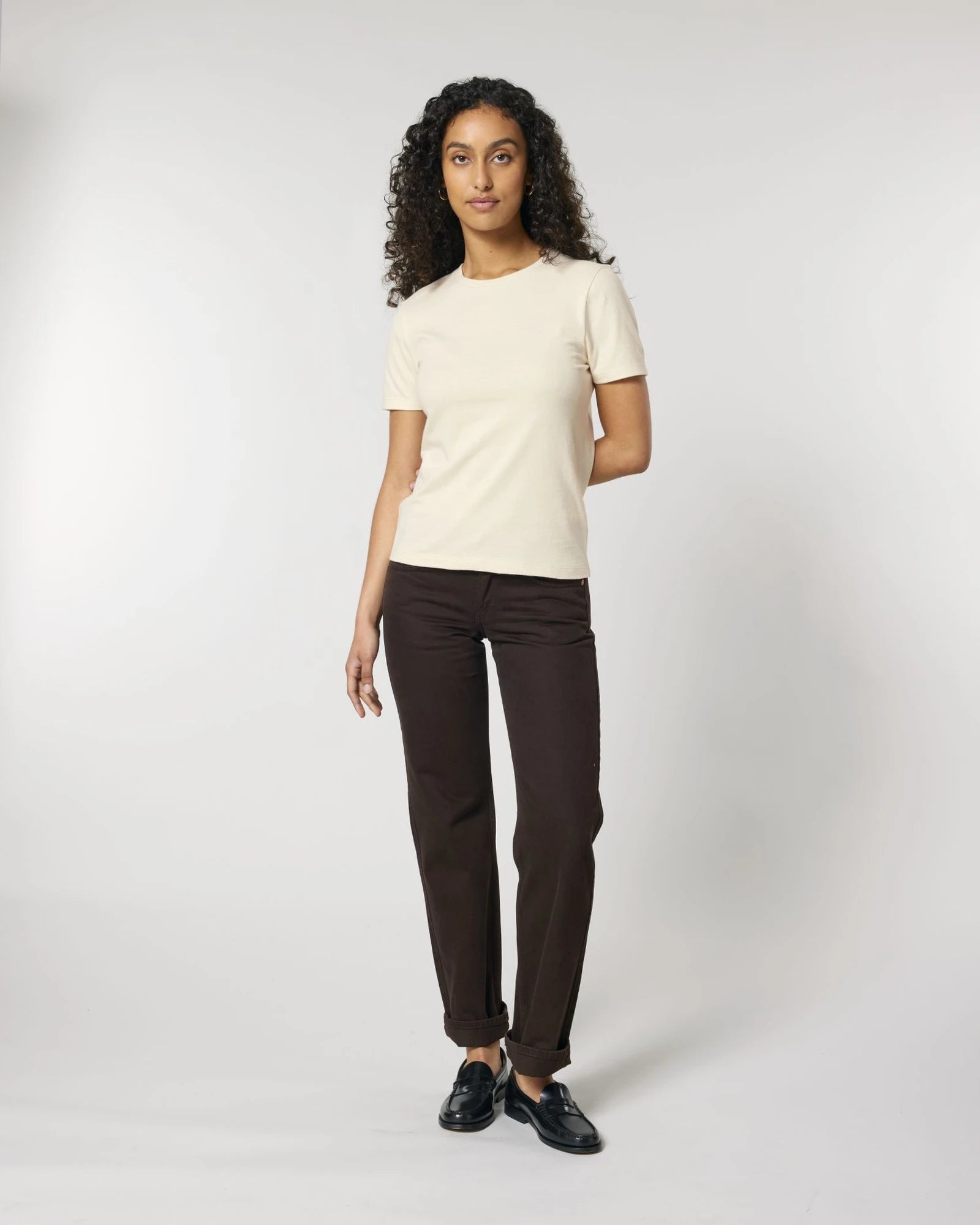 T-shirt femme coton bio Stanley/Stella Stella Ella à personnaliser - Natural Raw