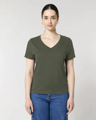 T-shirt femme col V coton bio Stanley/Stella Isla à personnaliser - 7