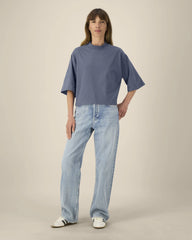 T-shirt coton recyclé Stanley/Stella Raya à personnaliser - Blue Grey