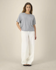 T-shirt coton bio Stanley/Stella Etta à personnaliser - Heather Grey