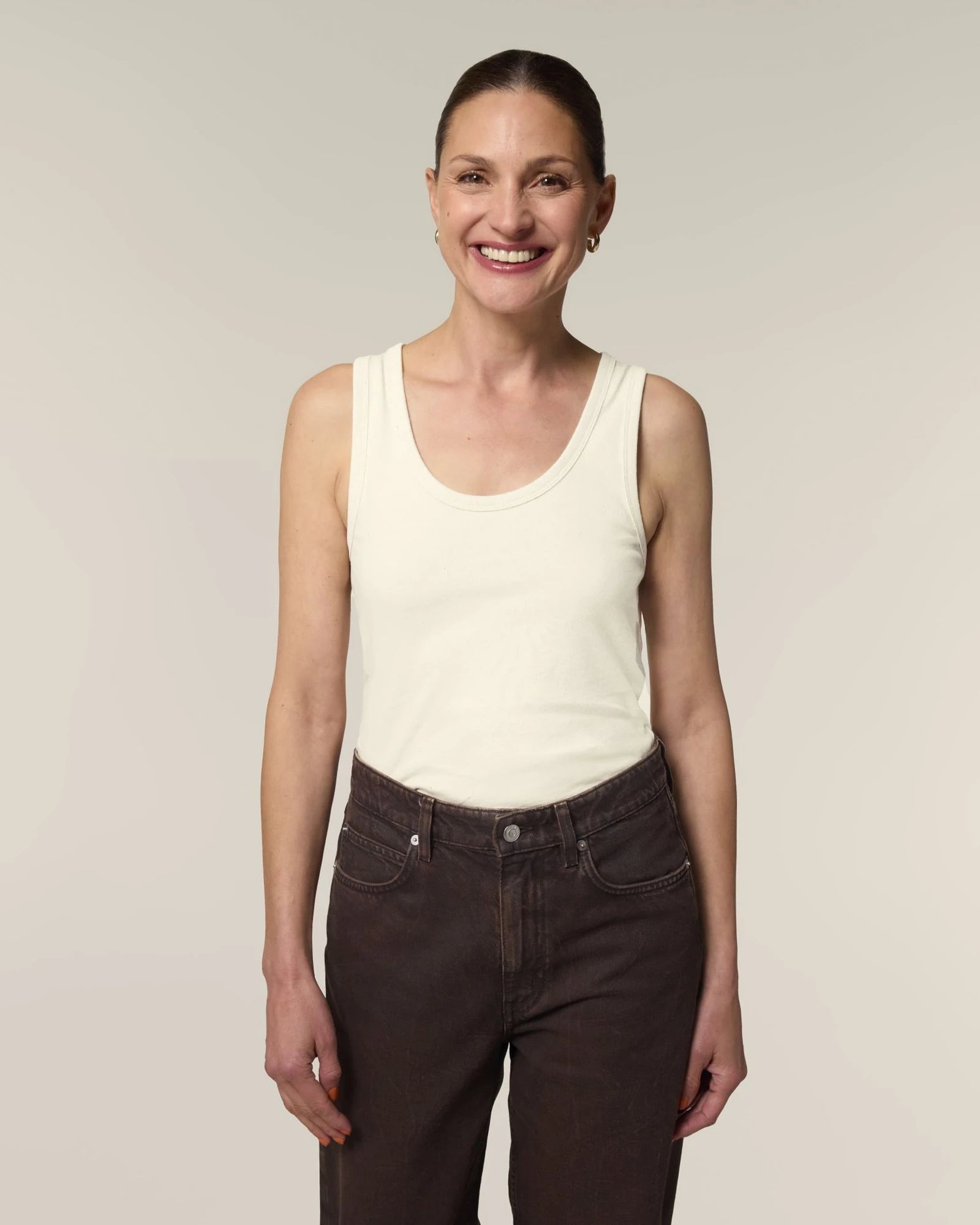 Débardeur femme coton bio Stanley/Stella Ava à personnaliser - Natural Raw