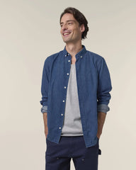 Chemise en jean coton bio Stanley/Stella à personnaliser - 3