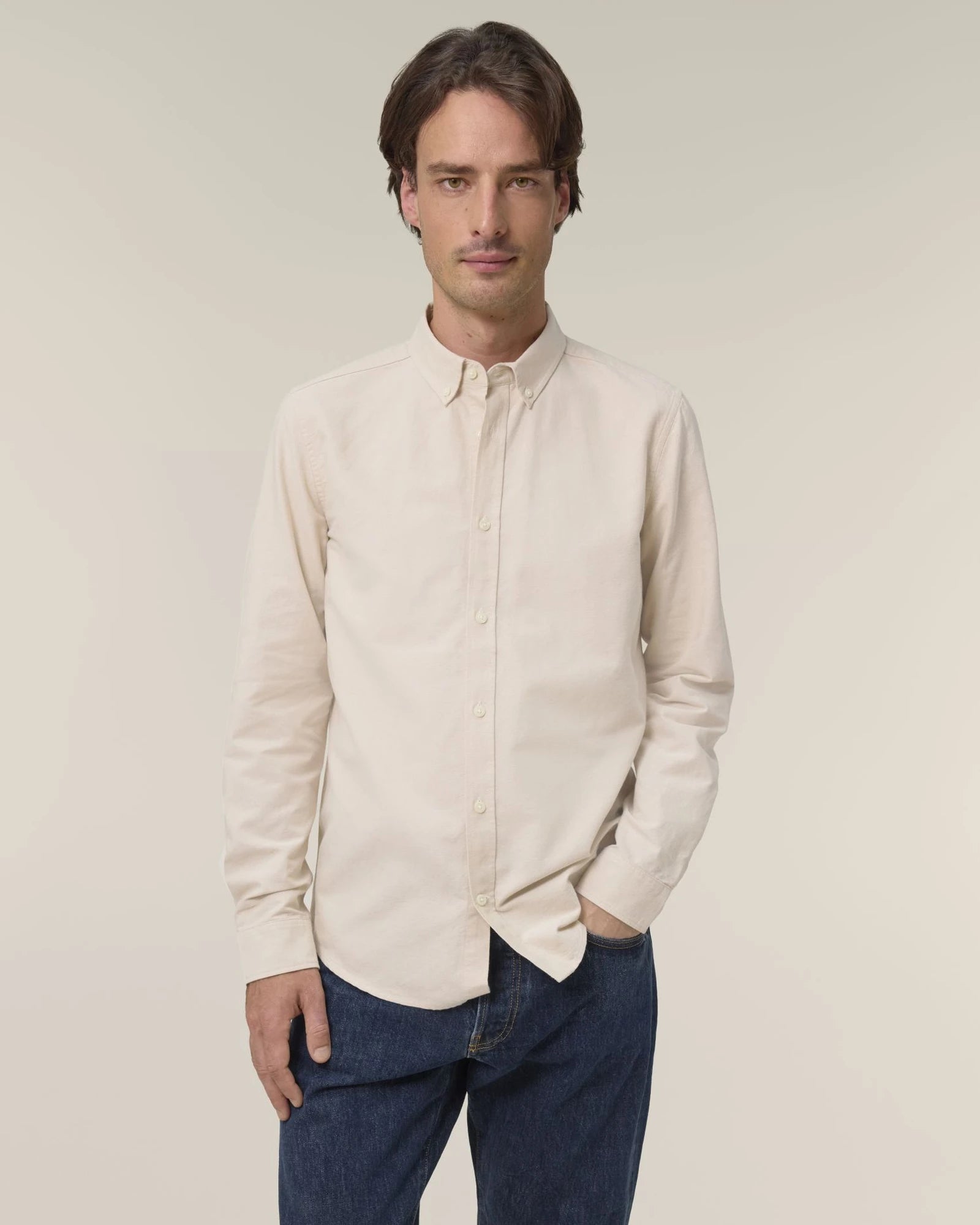 Chemise homme coton bio Stanley/Stella Oxford à personnaliser - 7