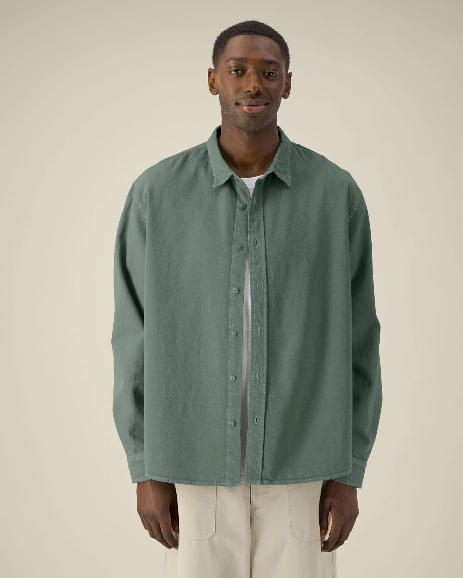 Chemise unisexe coton bio Stanley/Stella Worker à personnaliser - 24