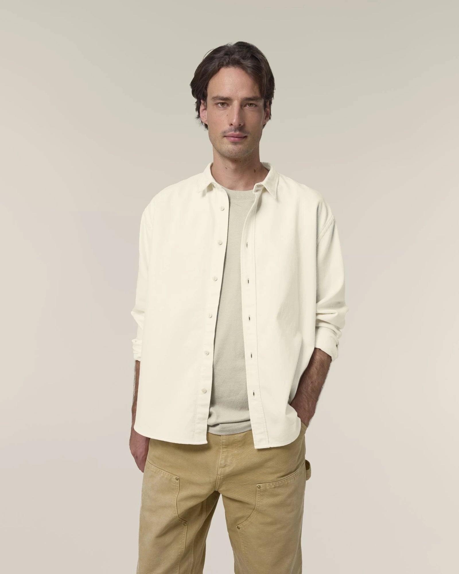 Chemise unisexe coton bio Stanley/Stella Worker à personnaliser - 10