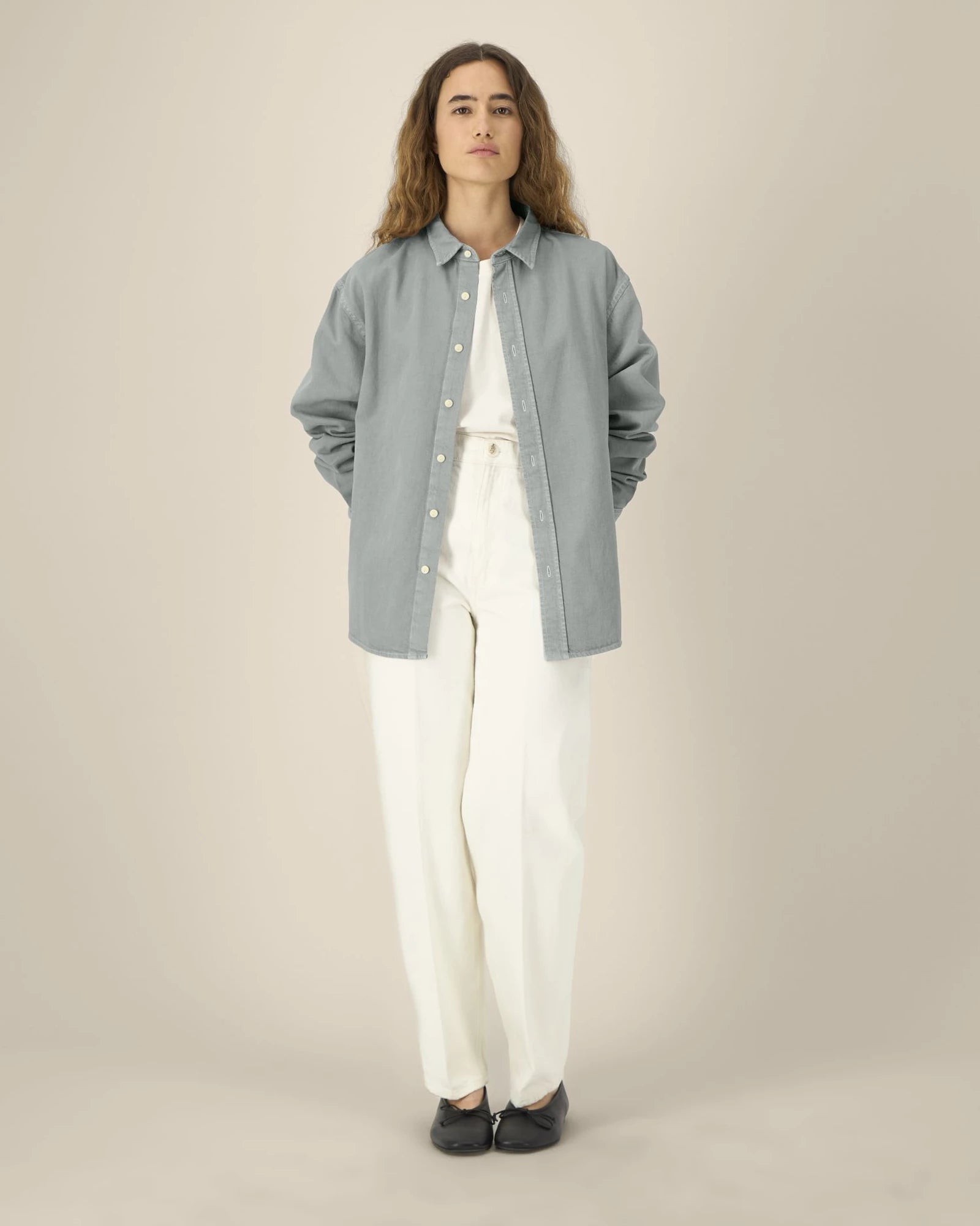 Chemise unisexe coton bio Stanley/Stella Worker à personnaliser - 4