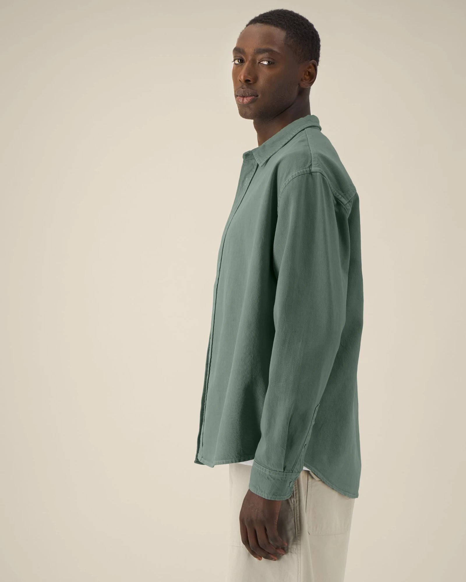Chemise unisexe coton bio Stanley/Stella Worker à personnaliser - 25