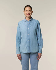 Chemise femme denim coton bio Stanley/Stella à personnaliser - 2