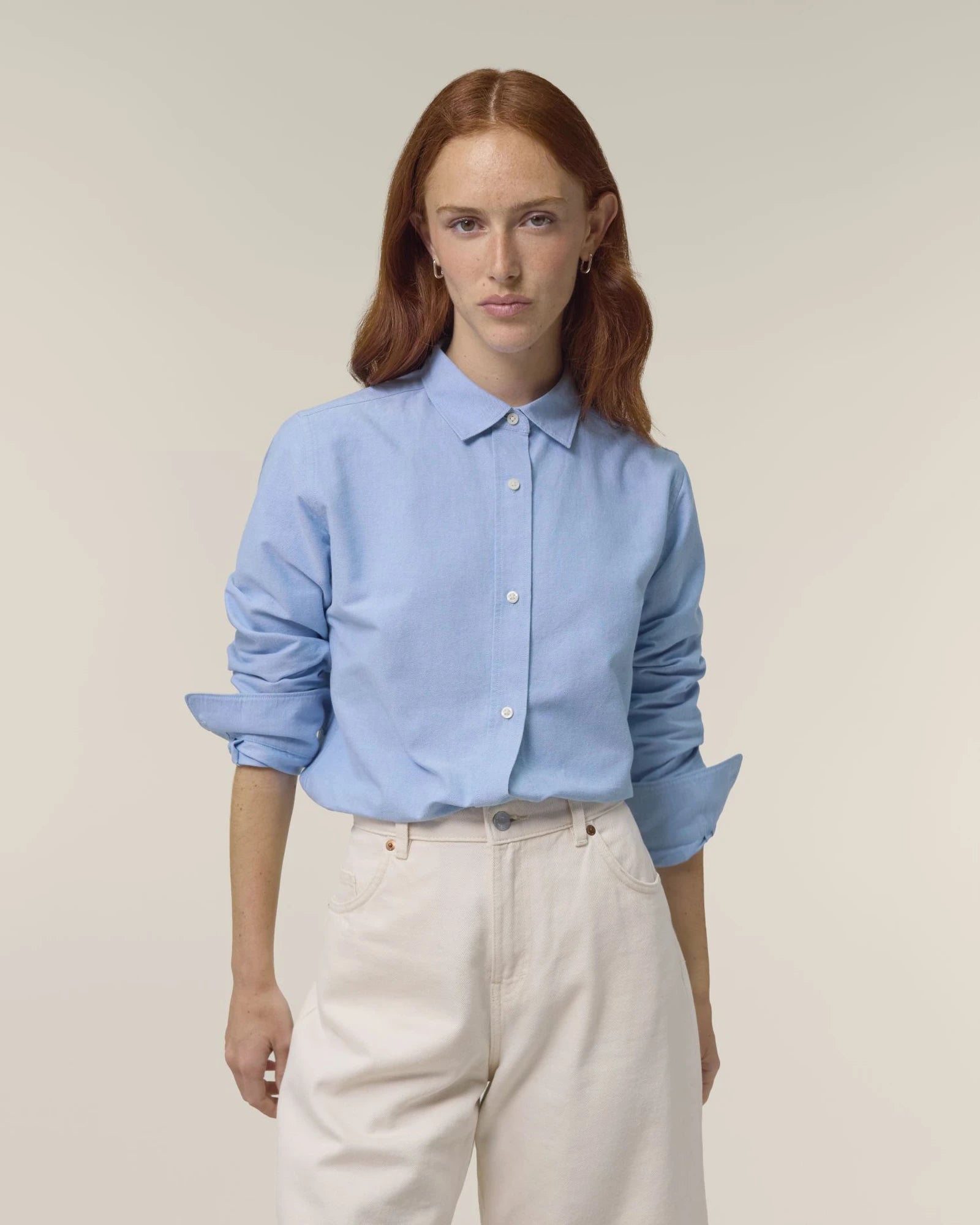 Chemise femme coton bio Stanley/Stella Oxford à personnaliser - 8