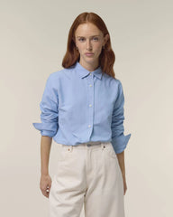 Chemise femme coton bio Stanley/Stella Oxford à personnaliser - 8