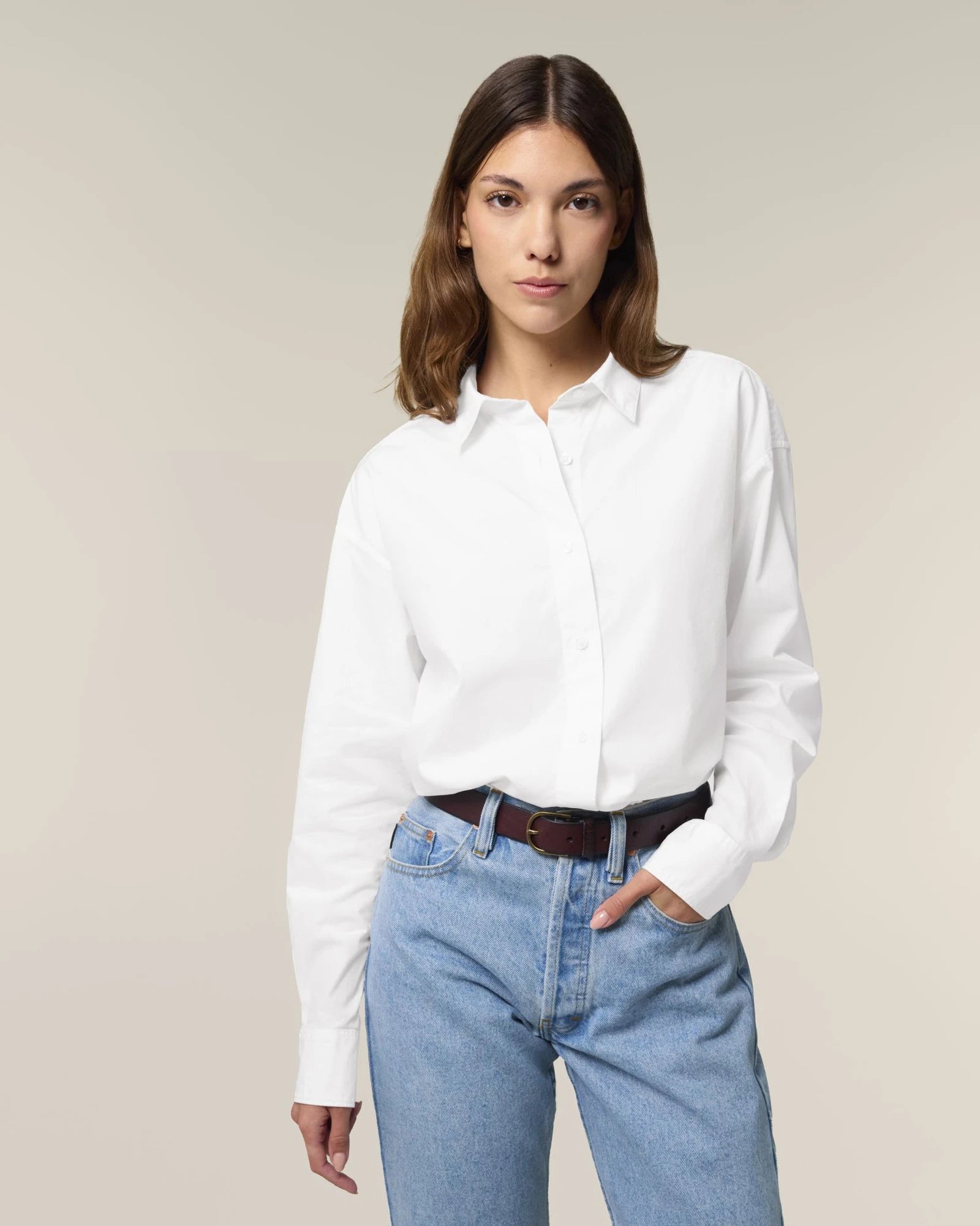 Chemise femme coton bio Stanley/Stella Styler à personnaliser - 3