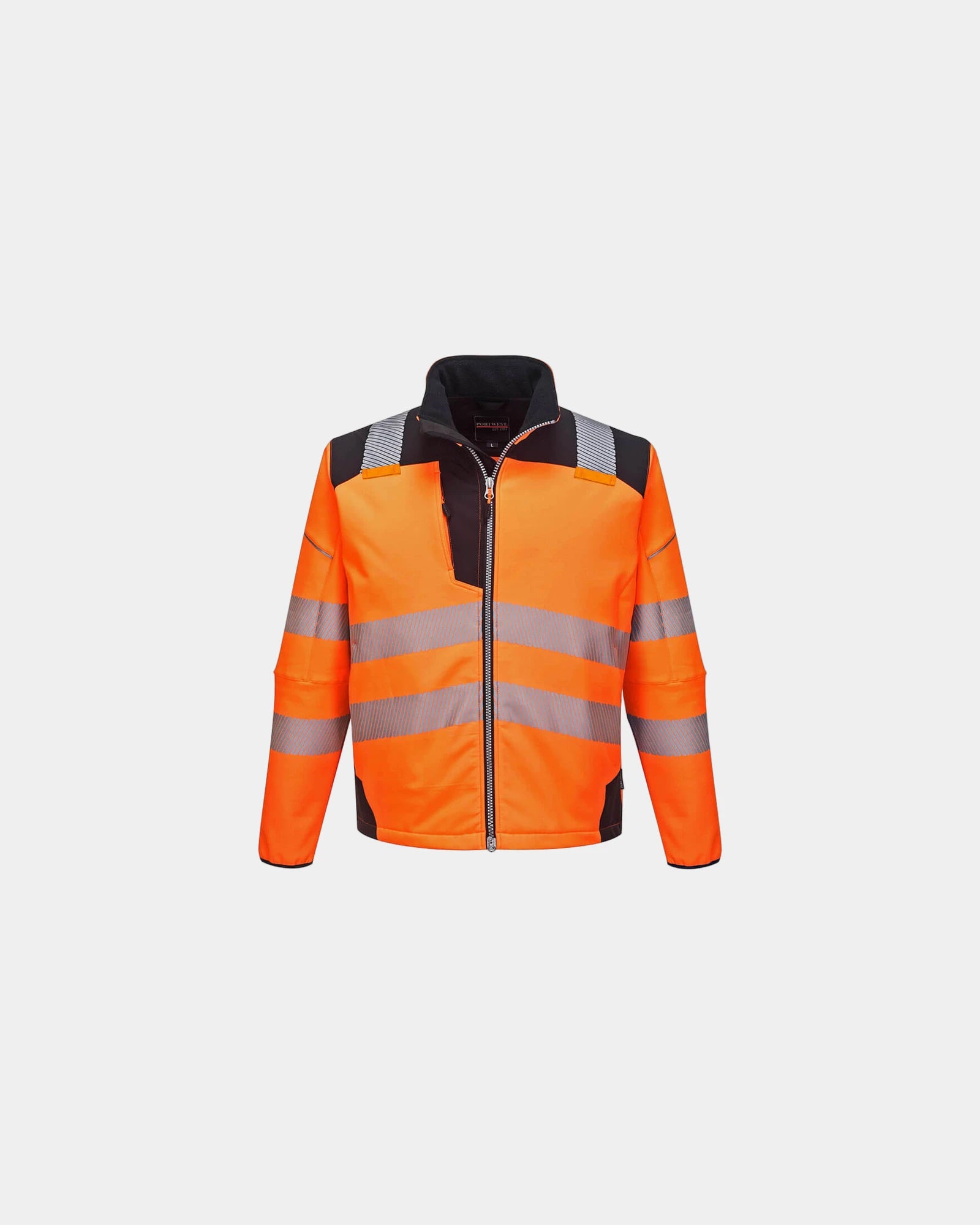 Softshell Haute-Visibilité PW3 à personnaliser - Orange