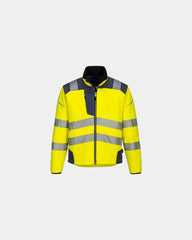 Softshell Haute-Visibilité PW3 à personnaliser - Jaune-Vert