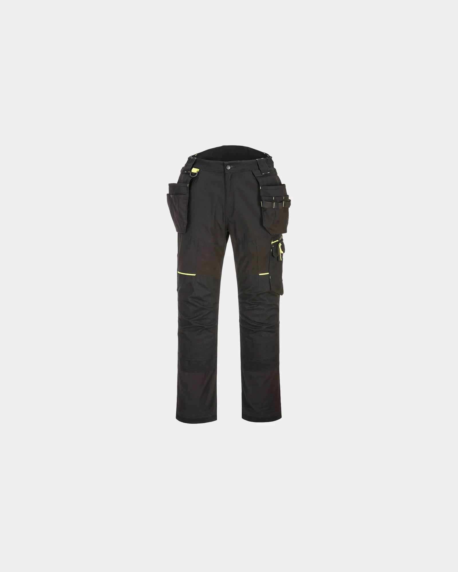 Pantalon Holster WX3 Eco Stretch à personnaliser - Noir-Bleu Ciel