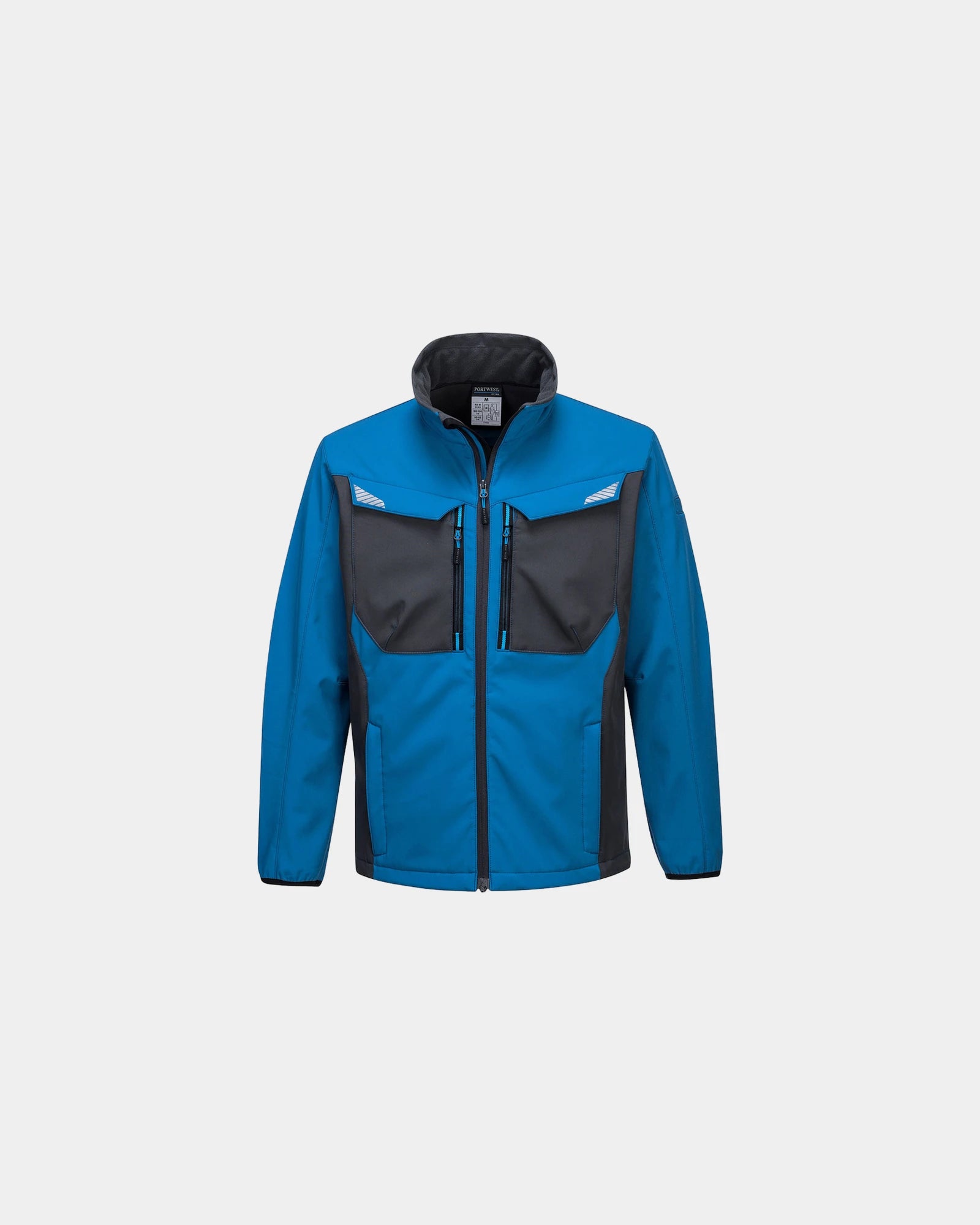 Veste softshell imperméable WX3 à personnaliser - Bleu Foncé