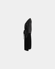 Peignoir satin femme manches 3/4 à personnaliser - 5