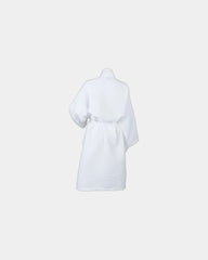Peignoir éponge style kimono Waffle à personnaliser - 1