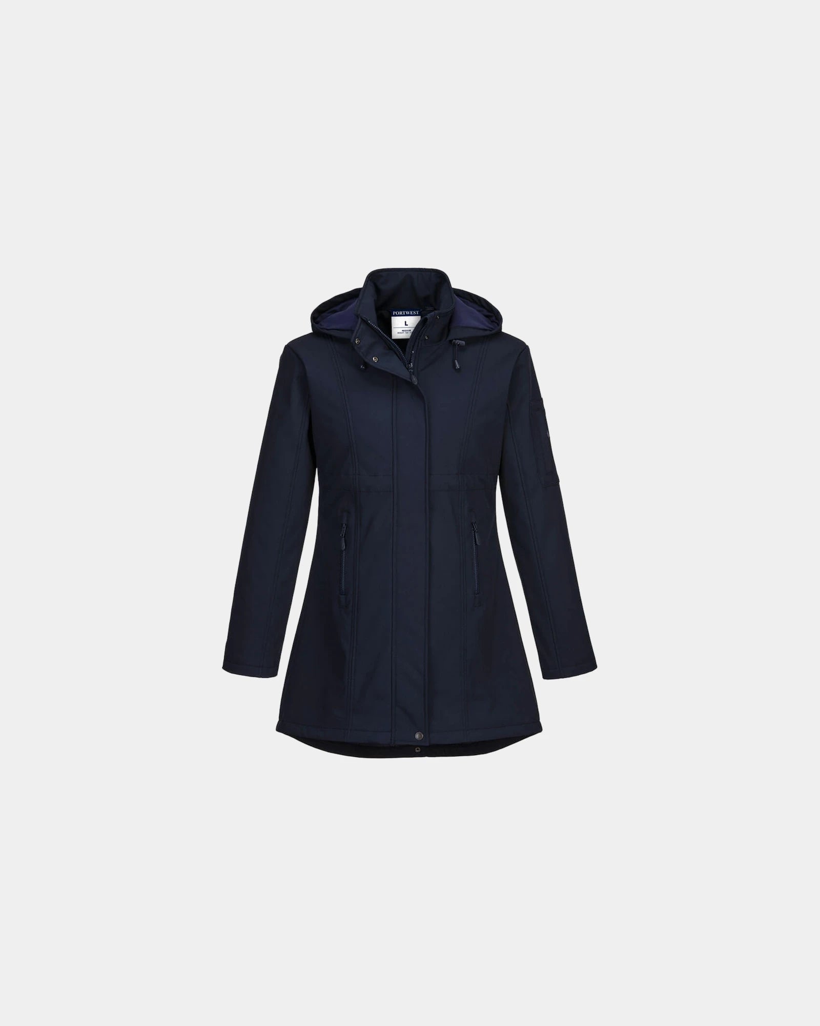 Casaco softshell feminino impermeável para personalizar - Azul Marinho