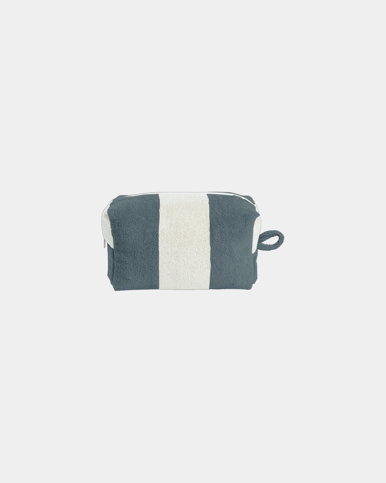 Trousse de toilette éponge La Serviette Paris à personnaliser - Gris / Crème