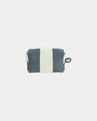 Trousse de toilette éponge La Serviette Paris à personnaliser - Gris / Crème