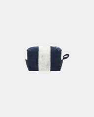 Trousse de toilette éponge La Serviette Paris à personnaliser - Bleu Ocean / Crème
