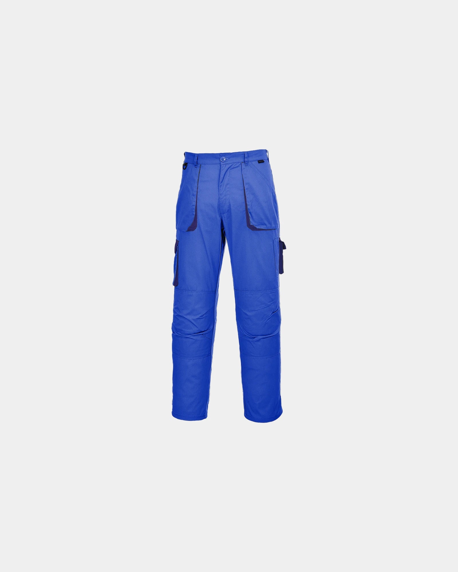 Pantalon coton Texo Contrast à personnaliser - Bleu Foncé