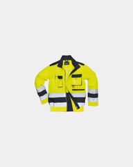 Blouson HV Lille à personnaliser - Jaune-Bleu Marine