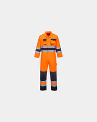 Combinaison haute visibilité Texo HV à personnaliser - Orange