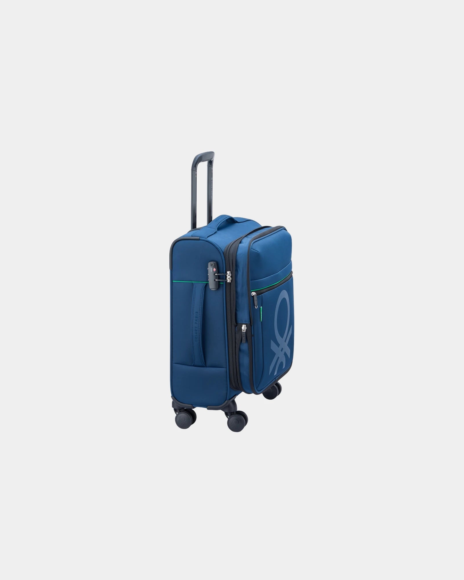 Valise cabine extensible polyester 55 cm à personnaliser - 12