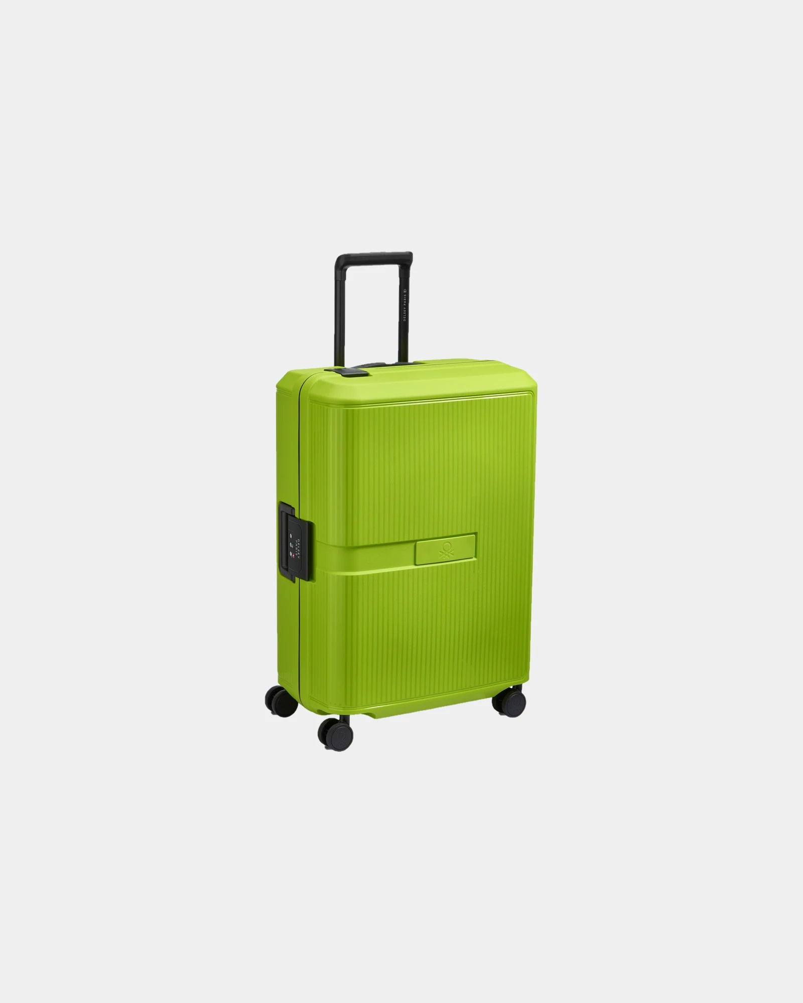 Valise polypropylène 66 cm à personnaliser - Citron Vert