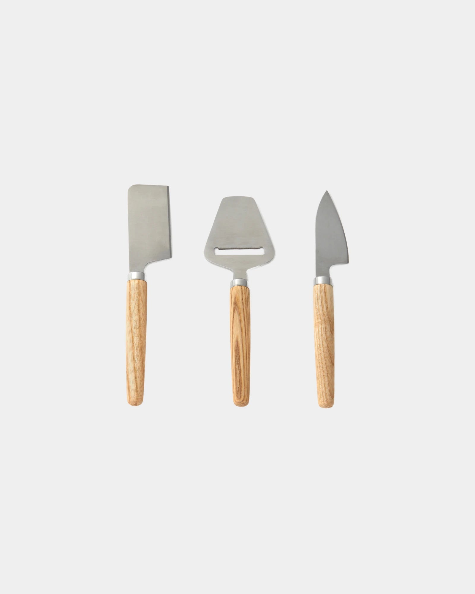 Ensemble de couteaux à fromage Vinga Retro à personnaliser - Marron
