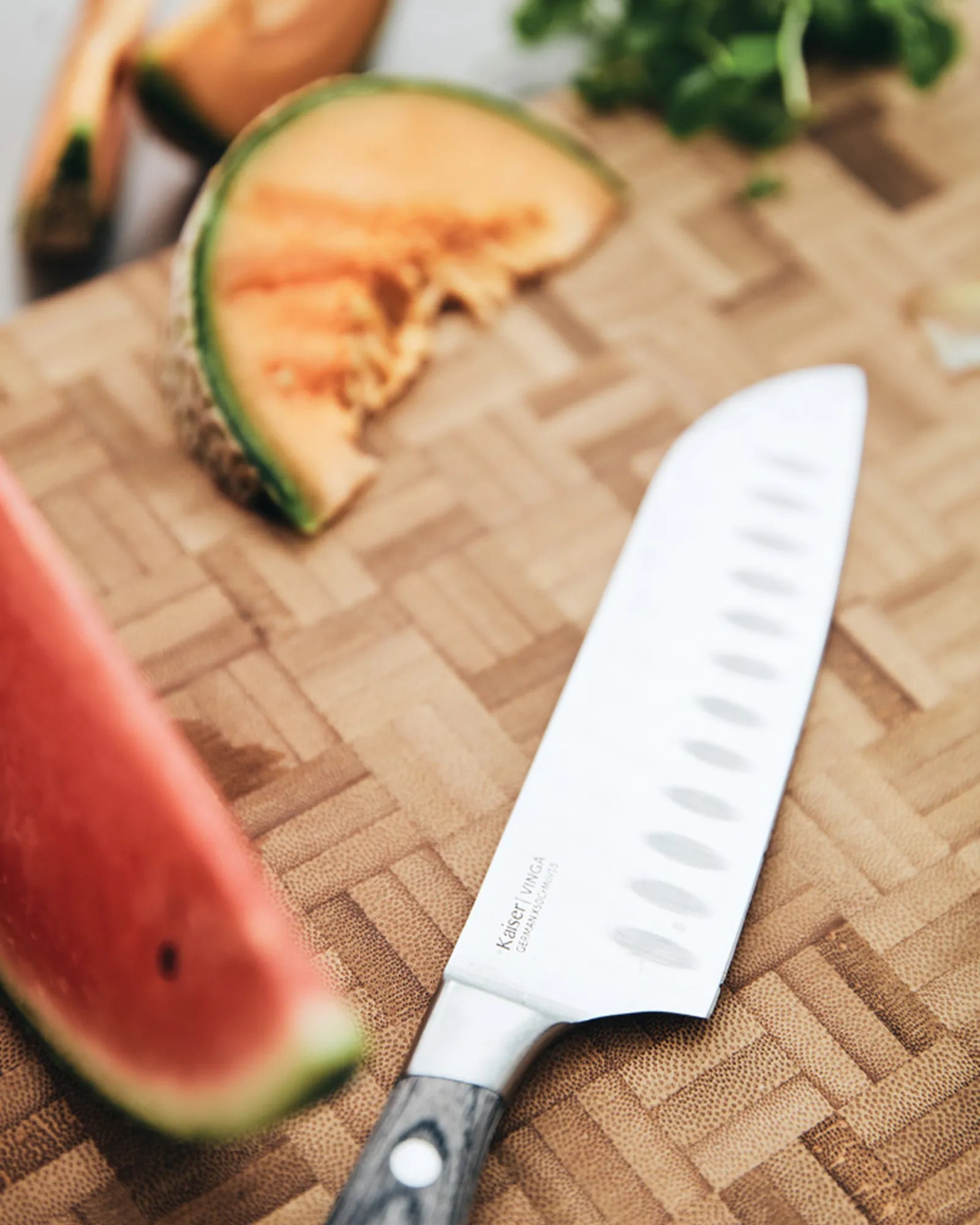 Couteau Santoku acier Vinga Kaiser 14 cm à personnaliser - 4