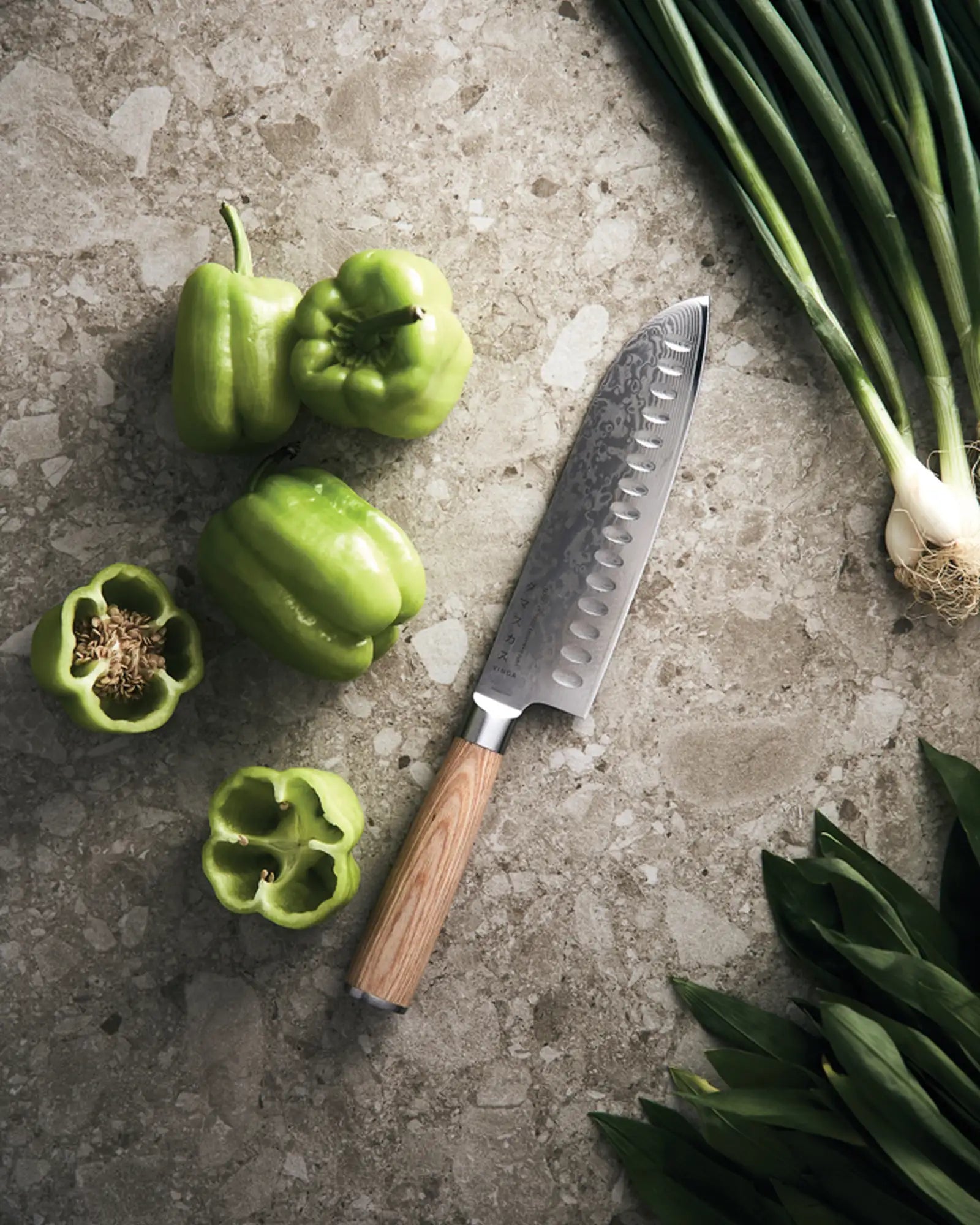 Couteau Santoku acier Vinga Hattasan à personnaliser - 5