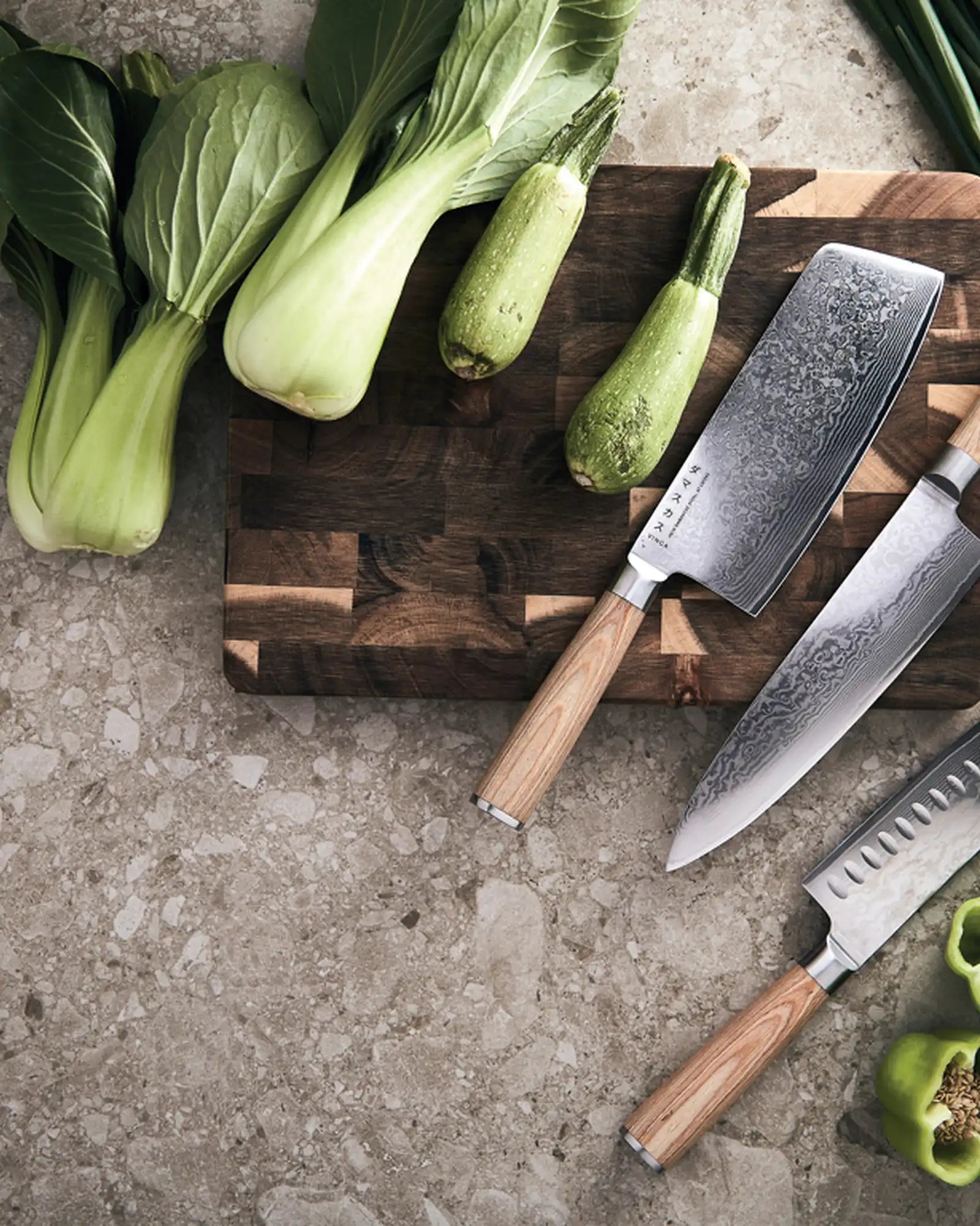 Couteau Santoku acier Vinga Hattasan à personnaliser - 3