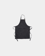 Tablier en toile recyclée Vinga Tome à personnaliser - Noir